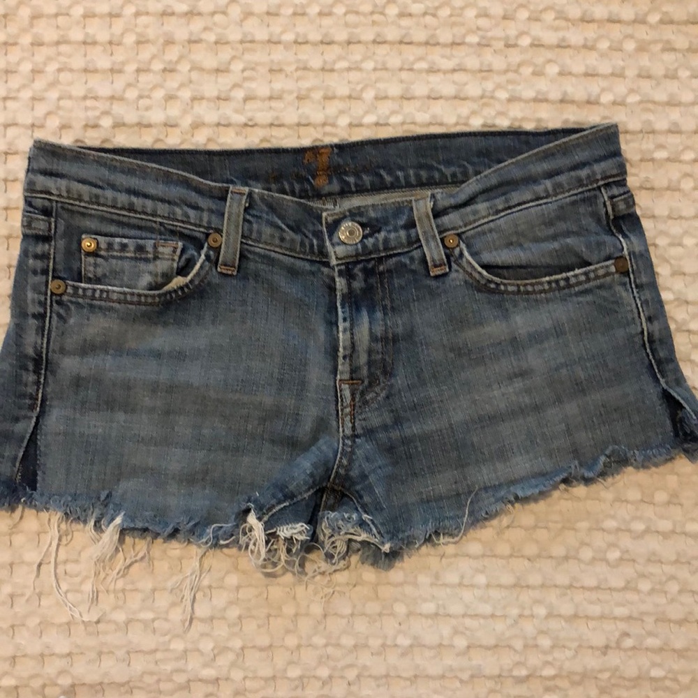 Jean cut off shorts